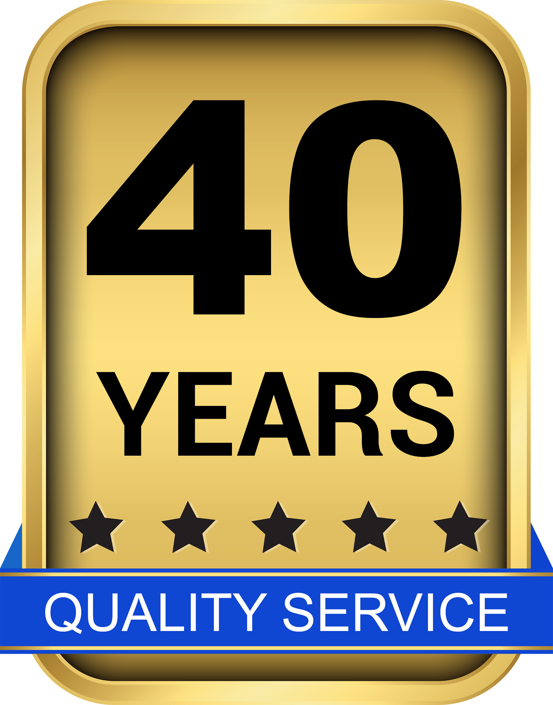 40 years of quality services